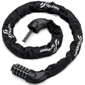 Sportneer 5-Digit Combination Bicycle Chain Lock